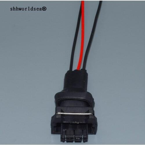 Worldgolden auto female Connector plug terminal auto socket 3 pin New energy control plug wiring harness plug DJ7033-3.5-21