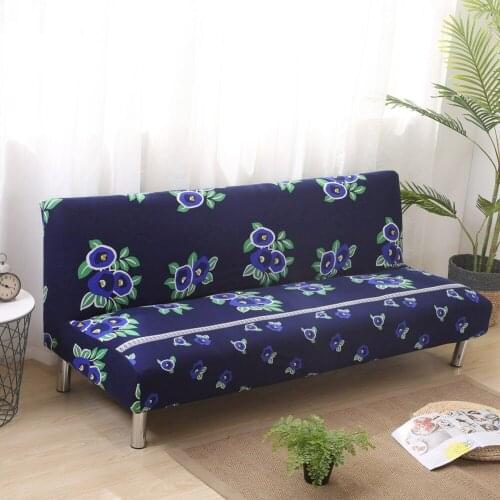 Flower Slipcover Sofa Cover Without Armrest Tightly All-inclusive Wrap Universal Seat Covers Sofa Cover Elastic Big Elasticity