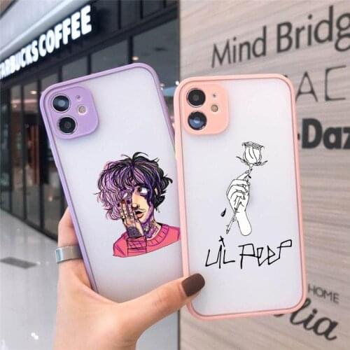 ZUIDID Cute Lil Peep Hellboy Love Clear Phone Case For iPhone 12 Pro MAX 11 X XS XR SE20 7 8 Plus Fashion Hard Cover Matte Coque