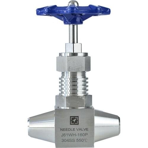 DN6 DN10 Welded Formula Needle Globe Valve J13W Stainless Steel High Temperature High Pressure Welded Formula Needle Valve