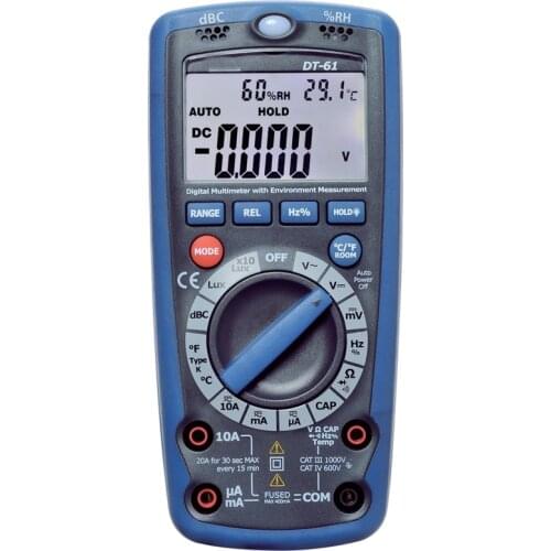 Multi-function digital multimeter environment Voltage current test DT-61