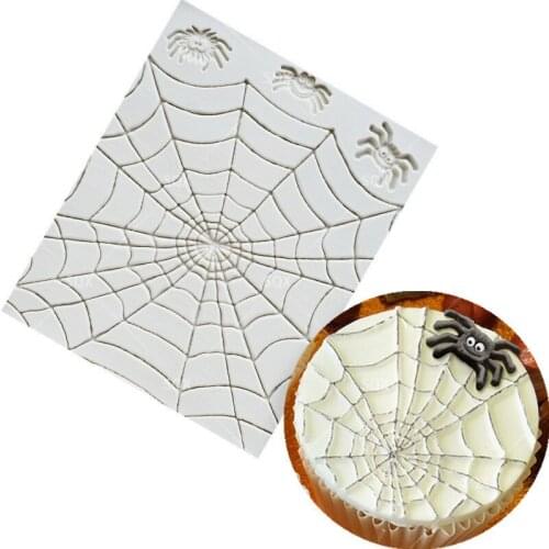 Spider Web Cake Baking Molds,Moule Silicone,Cake Decorating Tools Pastry Tools Kitchen Accessories SQ16377