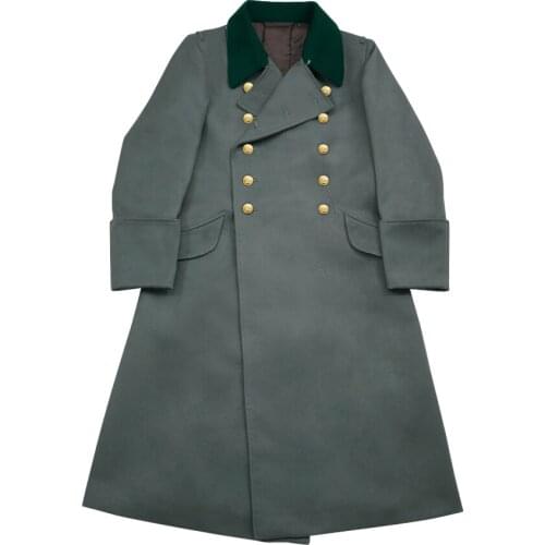 GUGK-003 WWII German M36 Kriegsmarine Coastal Officer Gabardine Greatcoat