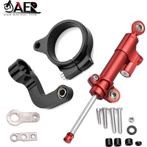 JAER Motorcycle Damper Steering for BWM R 1200 GS R1200GS LC 2013-2016 Stabilize Safety Control with Mounting Holder