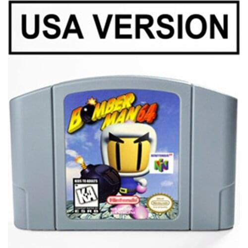 Bomberman 64 The Second Attack For 64 Bit Game Cartridge USA Version NTSC Format