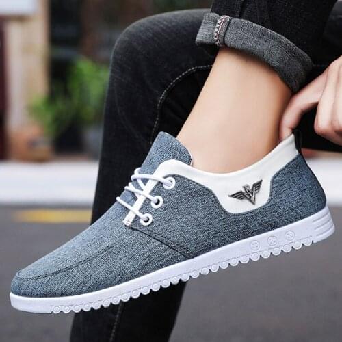 Summer Casual Slip On Sneakers Mens Espadrilles Walking Running Shoes Male Footwear Trending Man Canvas Shoes Trainers Men