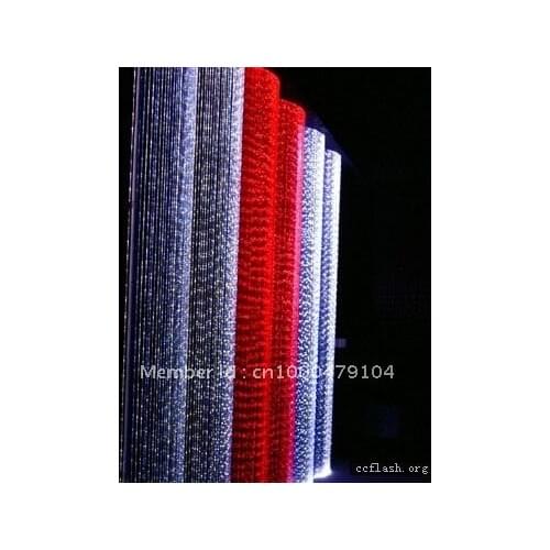 Sensory toys kit with 100 strands twinkle cable 2m long +16W LED illuminator RGB color with remote