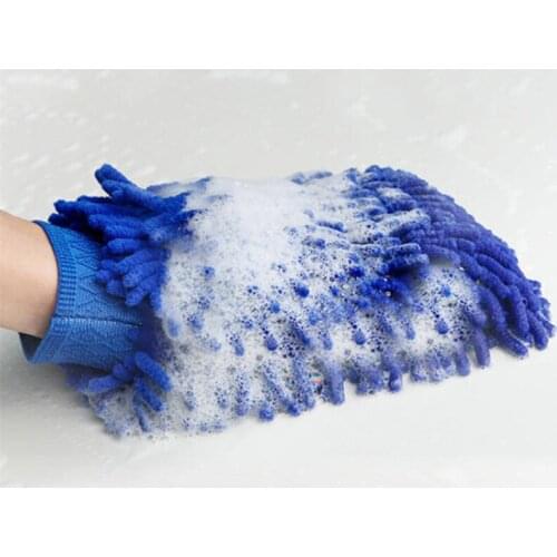 Car Wash Gloves Cleaning Sponge Towel Ultrafine Fiber for Chrysler Aspen Pacifica PT Cruiser Sebring Town Country