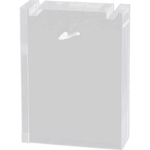 Necklace Pendant Display Stand Transparent Solid Acrylic Chain Jewelry Presenting Pendant Rack Holder