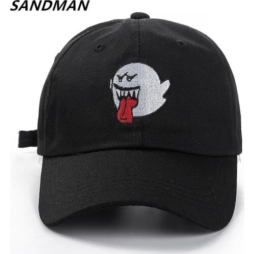 SANDMAN Bryson Tiller Hat American Rapper Singer Trapsoul Snapback Hip Hop Dad Hat Distressed Boo Ghost Women Men Baseball Cap
