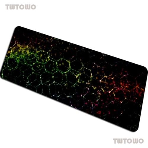 Hexagon Abstract Padmouse 900x400x2mm Gaming Mousepad Game HD Print Mouse Pad Gamer Computer Desk Home Mat Notbook Mousemat Pc