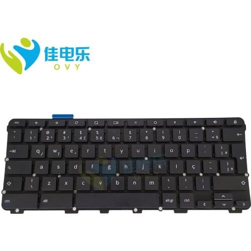 OVY BR Replacement keyboards for Lenovo Chromebook N23 Brazilian black notebook keyboard laptop parts best LCM16K6 SN20Q39943