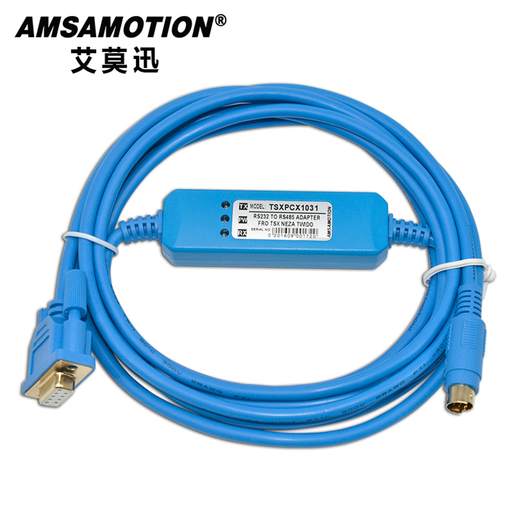 Suitable Schneider Twido Series PLC Programming Cable TSXPCX1031 Download Line RS232 Port