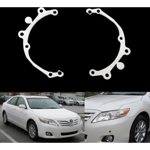 TAOCHIS Car Styling Frame Adapter For Hella 3r G5 Style Projector Lens Retrofit For TOYOTA CAMRY V50 2011-2014 V40 2009-2011 AFS