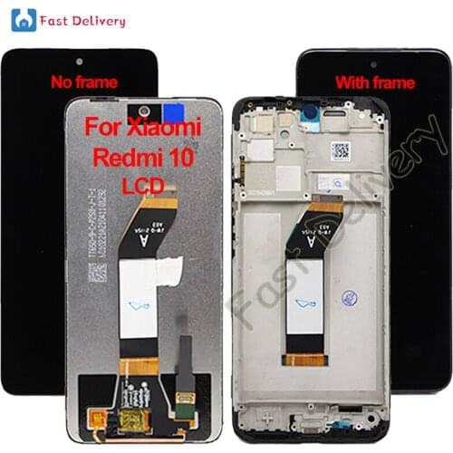 For Xiaomi Redmi 10 Pantall LCD Display Touch Panel Screen Digitizer Assembly Original For Redmi 10 lcd Replacement Accessory