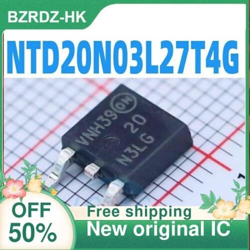 1-20PCS NTD20N03L27T4G 20N3LG MOS TO-252 New original IC