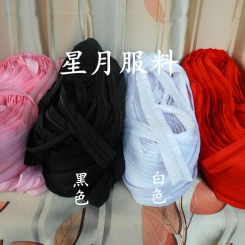 20m/lot 7# Long Continuous Nylon Coil Zipper Chain Tape with Slider for Quilt Sofa Cover Bedding Sleeping Bag Outdoor Tent