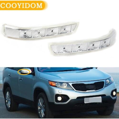 Car Rearview Rear View Side Mirror Turn Signal LED Light Repeater For KIA Sorento XM 2009 2010 2011 2012 2013 2014 car-styling