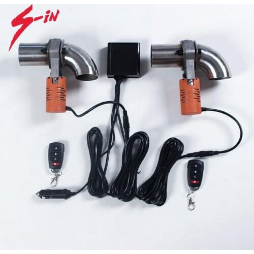 Electric Exhaust Voice Valve System With Remote Controller Double Valves