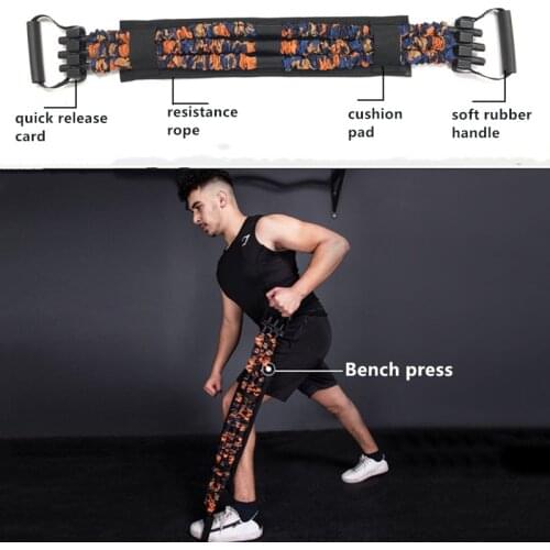 Push Up Resistance Band Bench Press Removable Chest Muscle Builder Arm Expander Home Workouts Gym Fitness Equipment DropShipping