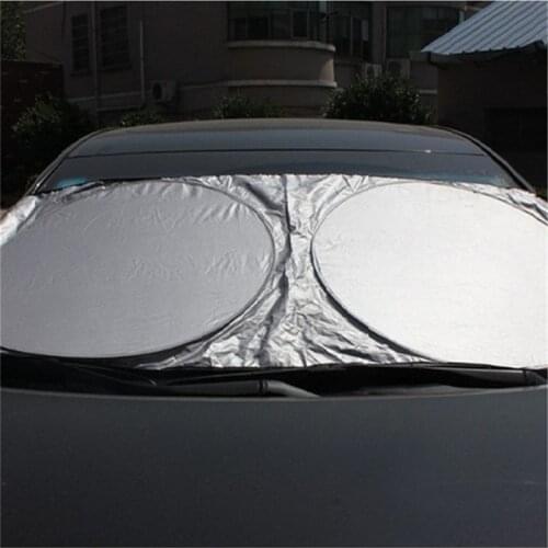 Hot sale Car Sun Shade Full Set for Front Window Sunshade Foldable Jumbo Visor Sun Shade Windshield Cover