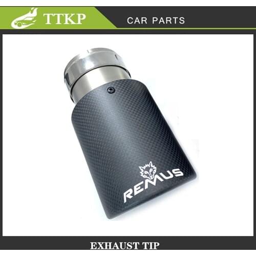 Import as 48/54/57/60/63/67/70/73/76/70mm The outlet is 114mm Black Matte Carbon Fiber Stainless steel Universal exhaust Tip
