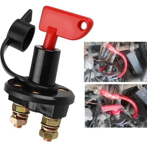 Marine Boat Car 12V/24V Battery Isolator Switch Disconnect Power Kill Key
