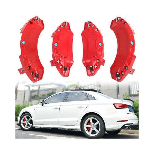 17inch Aluminum Alloy Red Brake Disc Caliper Cover 4pcs For Audi A3 2018 - 2020
