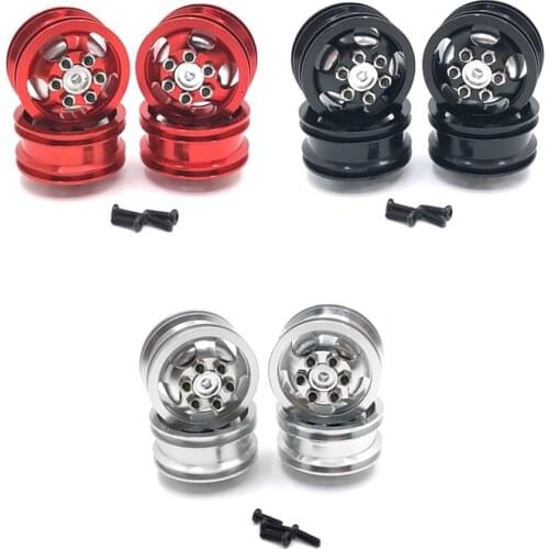 Metal Wheel Rim Hub for WPL C14 C24 C34 B14 B24 Q61 Q62 4X4 4WD 1/16 RC Truck Car Upgrade Accessories Parts