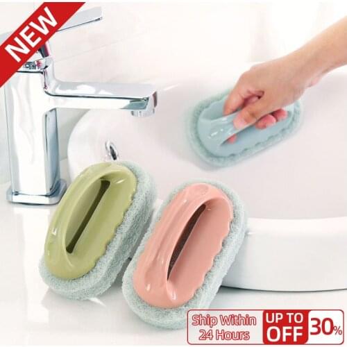 Wholesale Cleaning Brush Strong Decontamination Bath Brush Sponge Eraser Cleaner Sponges For Kitchen Bathroom Cleaning Tools