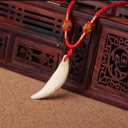 Tibet Fang Amulet Pendant Necklace for Man with Adjustable Chain TBP585