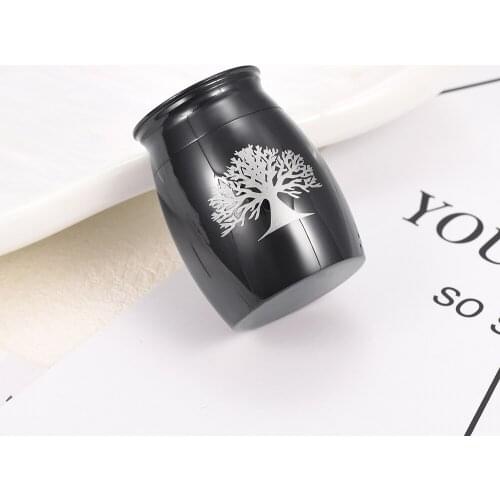 Stainless Steel PET Urn Human Ashes Urn Funeral Cremation Jewelry Locket Jeweller Plated