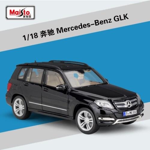 Maisto 1:18 Mercedes-Benz GLK Alloy SUV Retro Car Model Classic Car Model Toys Boys Adult Car Decoration Collection Gift