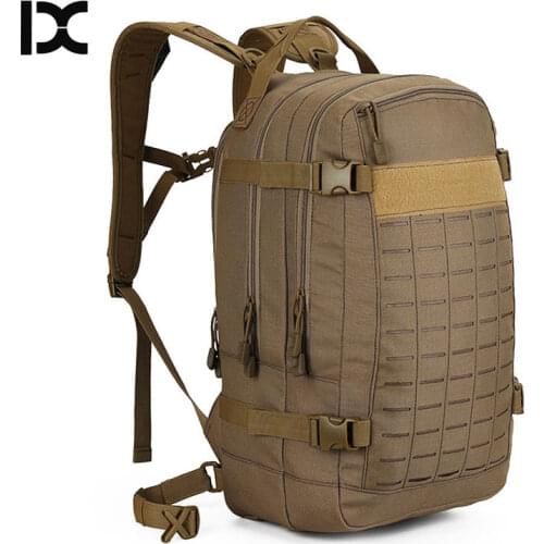 Camping Hiking Backpack Military Tactical Bags Outdoor Rucksack Backpacks Army Molle System Bag Assault For Hunting Pack XA507WA