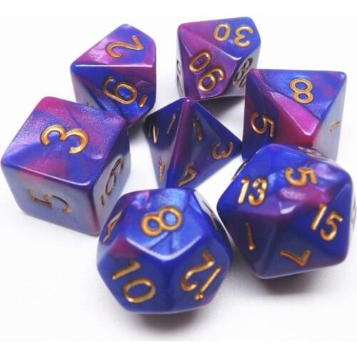 DIY Crystal Epoxy Mold Dice Fillet Shape Multi-spec Digital Game High Mirror Silicone Mould Making Accessories