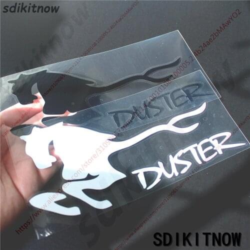 Horse Running Sports Sticker Racing Windows Door Body Decal Car Styling Fit For Renault duster accessories