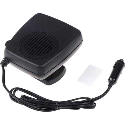 200W 12V Glass Heater Mini For Car Electric Fan Heated Windshield Windows Defroster Defog Dashboard Cooling Fan 13 * 10cm