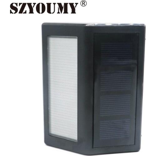SZYOUMY 6 LED Solar Light Outdoor Garden Light Control Solar Power LED Wall Light Emergency Pathway Stairs Solar Street Lamp