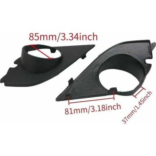 Insert Bumper light frame For 2004-10 BMW E60 E61 M Bumper Grille Cover For BMW Parts