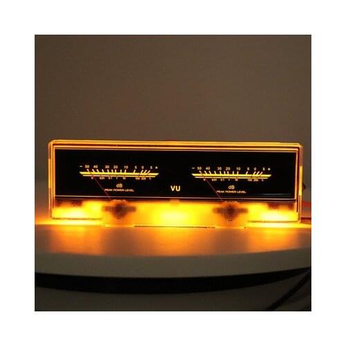 High-precision VU meter power amplifier DB strap backlit pre-amplifier tube amplifier level Tester driver board Measuring Tool