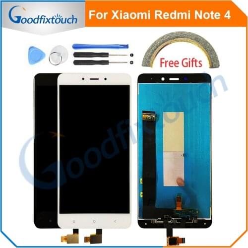 LCD Screen For Xiaomi Redmi Note 4 LCD Display Touch Screen Digitizer Assembly For Redmi Note4 100% Tested High Quality NEW
