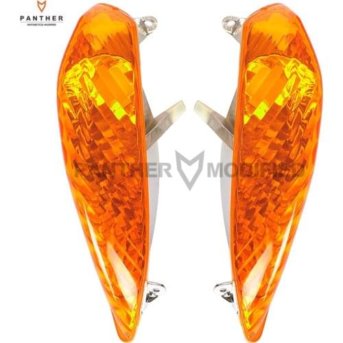 1 Pair Motorcycle Turn Indicator Signal Lens Winker Light case for BMW R1200RT R900RT 2006-2009