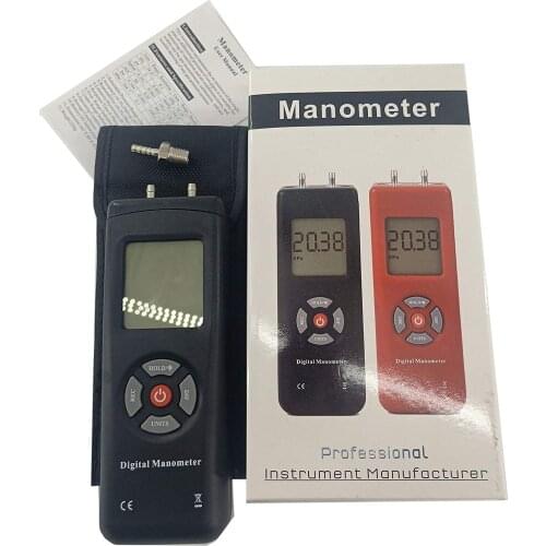 10psi Professional LCD Digital Manometro Differential Pressure Gauge Meter 11 Measurement Units Air Manometer Price