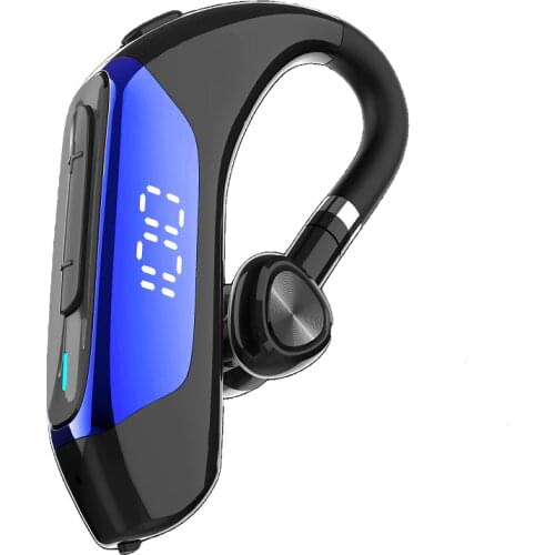 2021 S08 Bluetooth Headset 5.0 Earpiece Handsfree Earphone LED Display 9D Stereo Earbud Earpiece For iPhone xiaomi