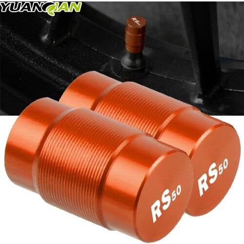 For Aprilia RS50 RS 50 1999-2005 2000 2001 2002 2003 2004 Motorcycle Accessories Wheel Tire Valve caps Aluminum Airtight cover