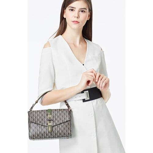 CHCH 2021 Luxury Designer Fashion Women Handbags Brown and Beige Bolso Jackie Shoulder Bag for Summer