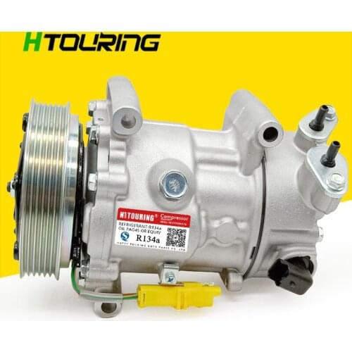 For Peugeot 207 307 408 Citroen C2 C4 SD6C12 A/C Compressor 9671216280 9659875780 9651910980 9678656080 6453QK 6453QJ 6453WL 6PK