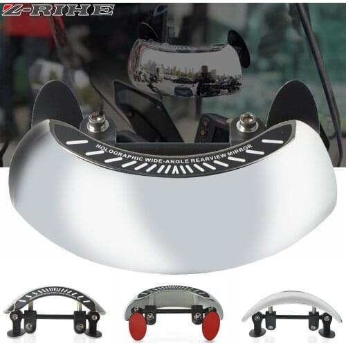 Fo TMAX 500 530 560 XP500 XTZ 660 FZ8 MT-09 XT1200 FJR 1300 Motorcycle 180 Degree Safety Rearview Mirror Give Full Rear View