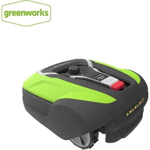 Greenworks Optimow Robotic Lawn Mower Electric Mower GPS Omnidirectional Remote Control With Low Noise IPX5 Protection