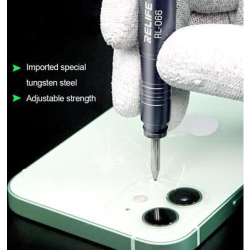 Top Quality Back Glass Blasting Breaking PEN for iPhone 12 11 Pro Max X Xs max 8 Plus Phone Rear Glass Cover Remove Tools RL-066